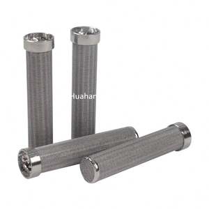 Haute température résiste à l'usine 3 5 10 15 microns SUS 304/316/316L cartouche filtrante frittée en maille métallique filtre fritté Sus316 - Product Image 4