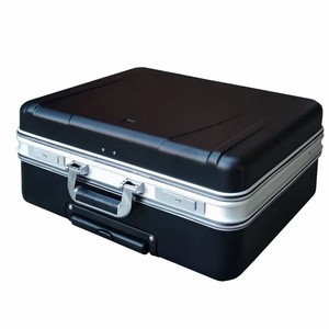 Benutzer definierte Karte mit Aluminium-Werkzeug koffer mit geformtem Schaumstoff-Innen-Hartaluminium-Flight <span class=keywords><strong>case</strong></span> mit Griff und Rad - Product Image 1