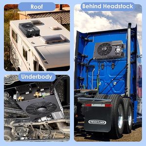 Unidad de Aire Acondicionado Silenciosa Ultrafina TELCOOL de 12V y 750W para Camiones, Autocaravanas y Remolques - Nuevo Diseño Tipo Split para Camiones - Product Image 2
