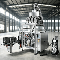 Machine de remplissage et de scellage automatique multifonctionnelle pour sachets de 500 g, machine d'emballage pour sachets de café pré-fabriqués
