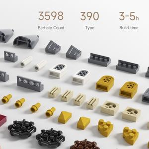 Célèbre cathédrale de Cologne, Allemagne, attractions architecturales, puzzle, briques de construction, blocs de construction assemblés, jouets pour enfants - Product Image 5