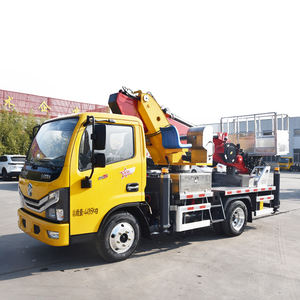 Lugong <span class=keywords><strong>21m</strong></span> 27m 28m Camion Hydraulique Monté Aérien Télescopique Seau Camion Boom Lift Aérien Manlift Travail Plate-Forme Camion - Product Image 4