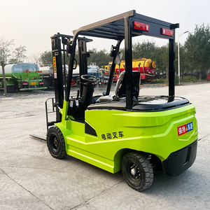 Montacargas Eléctrico Neumático de 3 Toneladas de Alta Resistencia, Batería de Litio Opcional, para Obras de Construcción, Woerkai CPD30, Dos Etapas, 3-9m - Product Image 4