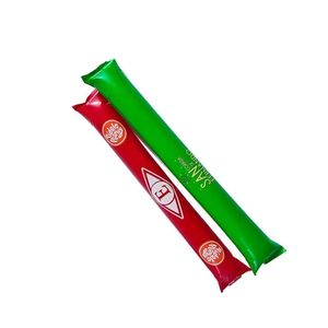 Heetverkopende op maat gemaakte draagbare opblaasbare plastic donderstokken, waterdichte geluidsmakers van PVC-ballon - Product Image 6