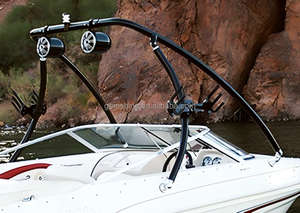 Housse de protection luxueuse <span class=keywords><strong>pour</strong></span> bateau, cadre en aluminium mat, protection UV, auvent <span class=keywords><strong>pour</strong></span> bateau <span class=keywords><strong>ponton</strong></span>, bimini top <span class=keywords><strong>pour</strong></span> bateau <span class=keywords><strong>ponton</strong></span> - Product Image 5