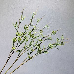 Branches d'herbe artificielle Meng Jie 30cm-100cm en silicone vert pour vase, fleurs pour décor de studio photo et aménagement paysager - Product Image 3