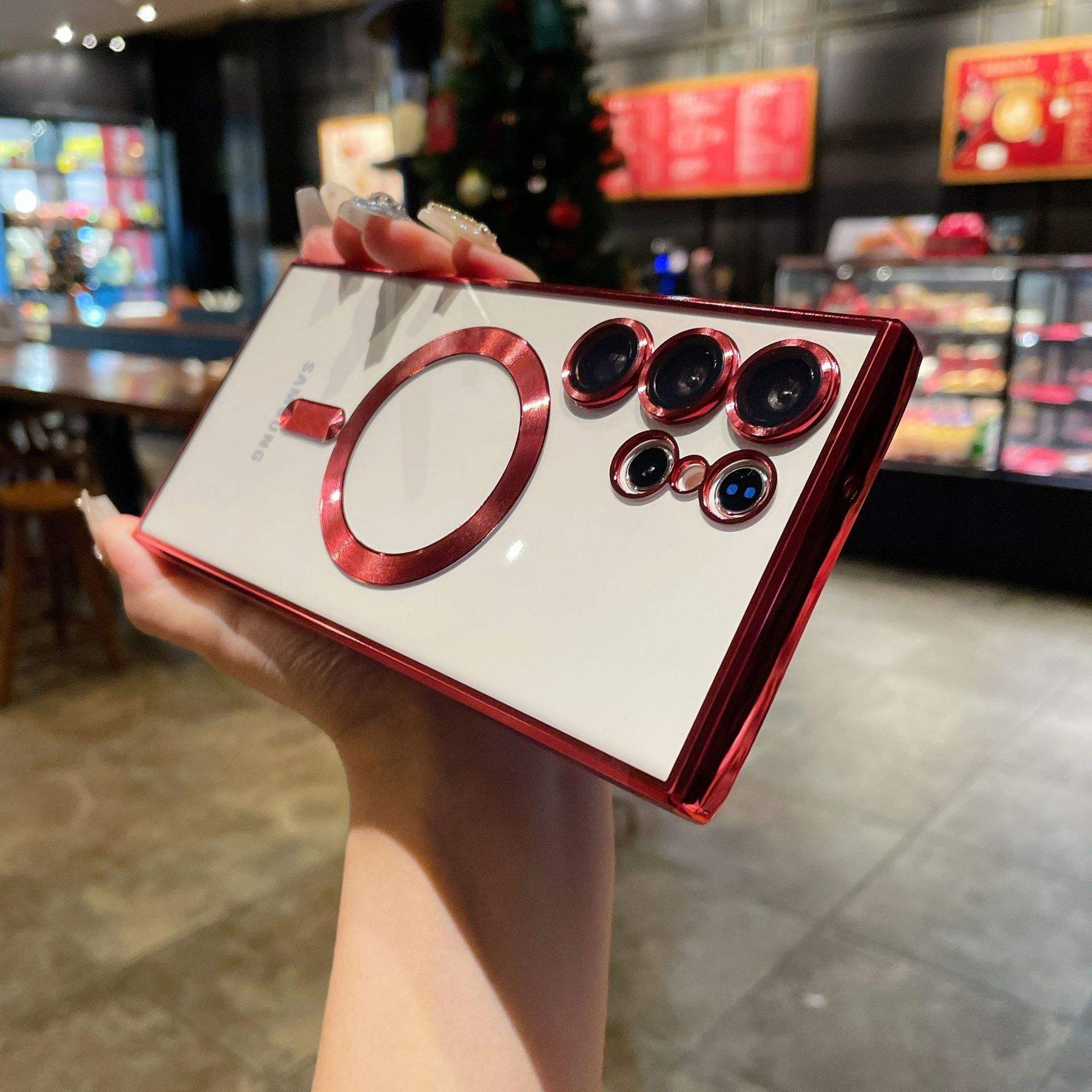 [Aspiration magnétique de queue] rouge