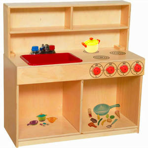 Ensemble de <span class=keywords><strong>cuisine</strong></span> éducatif en bois, écologique, non toxique, style tendance, pour enfants de 2 à 7 ans, taille personnalisable - Product Image 6