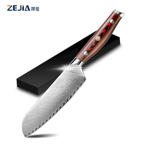 Vg 10 couteau De Chef professionnel en acier 8 pouces, couteau De Cuisine en acier damas <span class=keywords><strong>Couteaux</strong></span> De Cuisine couteau De Chef - Product Image 4