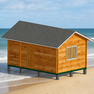 <span class=keywords><strong>Maison</strong></span> de plage en bois, Tiny House, résistante au sel, prix de gros, à vendre - Product Image 1