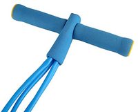 Corde de traction multifonctionnelle, 4 tubes élastiques de Yoga, bande de résistance pour les étirements, entraînement des étirements, 11mm