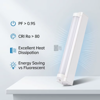 Barre lumineuse LED IP20 3CCT 60cm 120cm 150cm, couvercle PC dépoli commutable, alliage d'aluminium, garantie 5 ans, installation facile, pour écoles