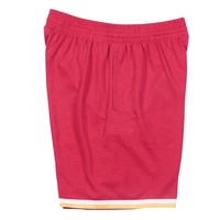 Shorts de basketball en polyester respirant pour hommes, grande taille, logo personnalisé par sublimation, séchage rapide, style vintage, entraînement athlétique