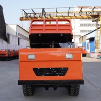 Dumper sur chenilles 3 tonnes Mini Dumper camion avec système hydraulique personnalisable chargeur transporteur à vendre