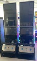 Borne d'arcade commerciale à monnayeur avec système de jeu à tickets à fort rendement, à tambour rotatif, en métal, personnalisable, avec WiFi/USB, en japonais et en anglais