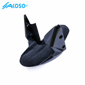 Guardabarros Delantero para Motocicleta AKOSO <span class=keywords><strong>100</strong></span>% Fibra de Carbono 3K para <span class=keywords><strong>Triumph</strong></span> Street Triple 2017-2026 - Product Image 6