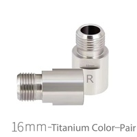 Extensions d'axe de pédale de vélo 16 mm 20 mm, axe allongé pour vélo de montagne et de route, boulons de noyau d'axe, boulons d'extension de pédale de vélo, entretoises