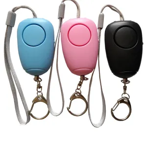 Carregamento USB personalizado 130dB Self Defense Alarm Gadgets Recarregável Siren Safeguard Bodyguard Personal Alarm Safety Flashlight