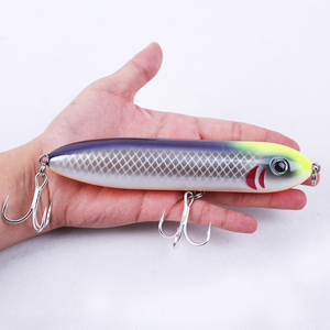 <span class=keywords><strong>Parker</strong></span> Hardware-Appât à crayon flottant, appât de pêche pour bar d'eau, 165mm/95G & 210mm/110G fabriqué en plastique, appât artificiel pour la natation - Product Image 1