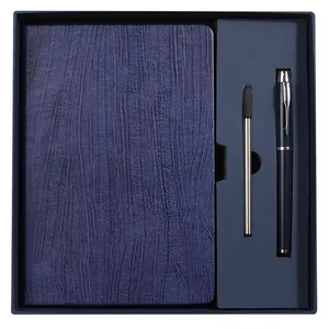 Eco Friendly Product 2026 a 5 PU <b>Notebook</b> Gift <b>Set</b> <b>Notebook</b> Metal <b>Pen</b> Refill Promotional Gift Items for Event With Logo - Product Image 4