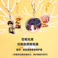 Gantungan Kunci Akrilik Foto Digital Anime Kartun Custom, Tahan Air, Ringan, Berbagai Gaya & Ukuran CuteClear