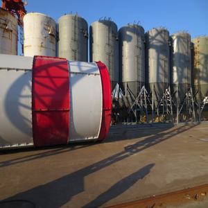 Silo à ciment de 20 tonnes, silos à mortier sec pour station de mélange de béton, machinerie de dosage - Product Image 5