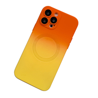 Coque de téléphone à chargement sans fil magnétique dégradé pour iPhone 18 17 16 15 Pro Max Plus