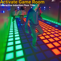 Losetas LED Interactivas para Juegos de Escape en Interiores y Exteriores, Resistentes al Agua, Programables, con Activación por Movimiento