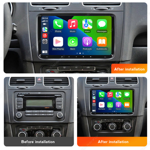 MEKEDE 8 + 128GB Android 14 8core Car Video per VW/Jetta/Glof/POLO/<span class=keywords><strong>Passat</strong></span>/<span class=keywords><strong>Bora</strong></span>/Magotan/Tiguan/Seat 2din Radio - Product Image 2