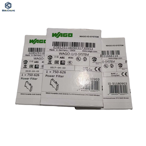 Filtre de puissance 750-626, module d'automatisation industrielle, accessoire PLC, composant de contrôle électrique, protection contre les surtensions montée sur rail DIN - Product Image 1