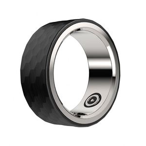 Anillo Inteligente Deportivo de Acero Inoxidable a Prueba de Agua, Control por Aplicación Android, Frecuencia Cardíaca, Oxígeno en Sangre, Podómetro, Rastreador Multifuncional - Product Image 4