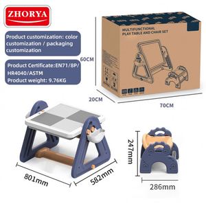 Pizarra Plegable Zhorya para Pintar y Escribir, Pizarra Magnética con Soporte para Niños, Juguetes de Dibujo - Product Image 6