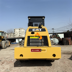 <b>Used</b> CAT CS-683E Single Drum Vibratory Compactor Diesel Engine 129KW Power 18Ton 45% Gradability 257KN Exciting <b>Roller</b> <b>Road</b> - Product Image 1
