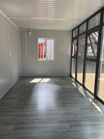 Maison modulaire préfabriquée à assemblage rapide pour camp de travail