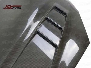 JSK-4 estilo fibra de carbono capucha capó para <span class=keywords><strong>HYUNDAI</strong></span> 2009-2011 Génesis COUPER - Product Image 3