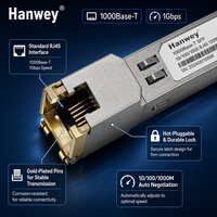 Émetteur-récepteur SFP en cuivre RJ45 SFP-T 10/100/1000M, fourni par l'usine OEM/ODM, pour centre de données, portée 100m, garantie IP 3 ans, Marvell