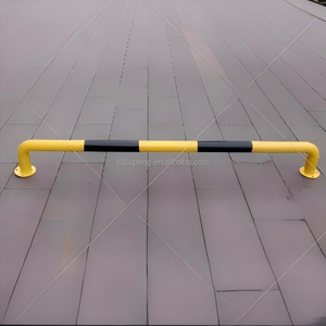 U-vormige Q235 stalen buispaal, crashbarrière, veiligheids- en anti-botsingsparkeerbarrière, lichtreflecterend oppervlak met hoge intensiteit - Product Image 6