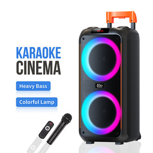 <span class=keywords><strong>Altavoz</strong></span> Bluetooth Portátil para Exteriores con Luces RGB, Sonido, Bajos, Karaoke, PartyBoost 710, Party Beat, con Ruedas - Product Image 1