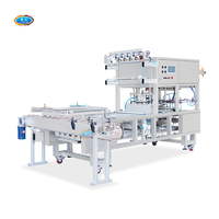 Machine d'emballage sous atmosphère modifiée (SMM) commerciale, machine automatique de scellage de barquettes alimentaires pour boîtes à emporter et bols ronds