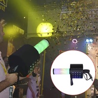 Светодиодная CO2-пушка HN для конфетти с дистанционным управлением для вечеринок, мероприятий, концертов, шоу, свадеб, дискотек, ночных клубов, светодиодные лучи для диджеев