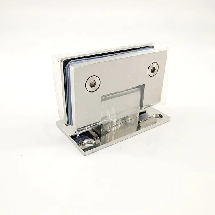 8-12 mm Glastür Scharnier Badezimmer Duschtür rahmenlose Halterung wandmontierte Türscharniere