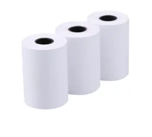 Reasonable Price Small Tube Core Thin 35m/45m 57*50mm Thermal Paper Rolls ATM Receipt Thermal Label For Restaurant