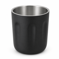 Fabricant d'origine – Tasse à café en métal 10 oz avec pochette en feutre – Service OEM complet – Couleurs Pantone assorties pour la vente en gros