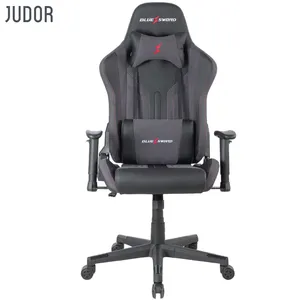 무료 샘플 Judor 뜨거운 판매 인체 공학적 PU 가죽 회전 의자 안락 의자 레이싱 컴퓨터 게임 의자