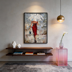 <span class=keywords><strong>Peinture</strong></span> <span class=keywords><strong>à</strong></span> <span class=keywords><strong>l</strong></span>'huile sur toile originale, peinte <span class=keywords><strong>à</strong></span> la main, style minimaliste moderne, écologique, haut de gamme, pour <span class=keywords><strong>l</strong></span>'art mural d'entrée des couloirs - Product Image 3