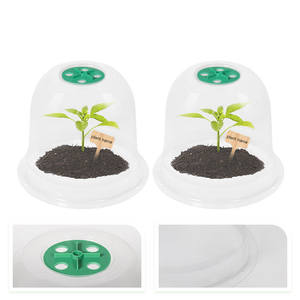 Copertura Protettiva per Giardinaggio in Serra per <span class=keywords><strong>Semi</strong></span> di Verdure e <span class=keywords><strong>Fiori</strong></span>, Copertura Trasparente Isolante per Piantine da <span class=keywords><strong>Giardino</strong></span> - Product Image 6