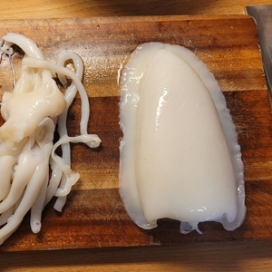 Premium Frozen <b>Cuttlefish</b> U1 Meat Wild Caught IQF Boneless Cleaned Seafood Wholesale Export Supply - Product Image 6