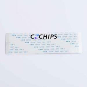 FFC-1.0-29-100-A-4-8 FFC Cable (Flexible Flat Cable) P=1mm Connector 29P 1mm 0.3mm Non-Inverting - Product Image 1