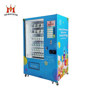 Máquina Expendedora de Bebidas y Aperitivos con Código QR y Pago con Monedas, Máquina Expendedora Inteligente - Product Image 1
