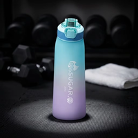 Bouteille isotherme anti-fuite et anti-poussière en Tritan+PP, sans sucre, pour boire directement, idéale pour la randonnée, le camping et les voyages en extérieur